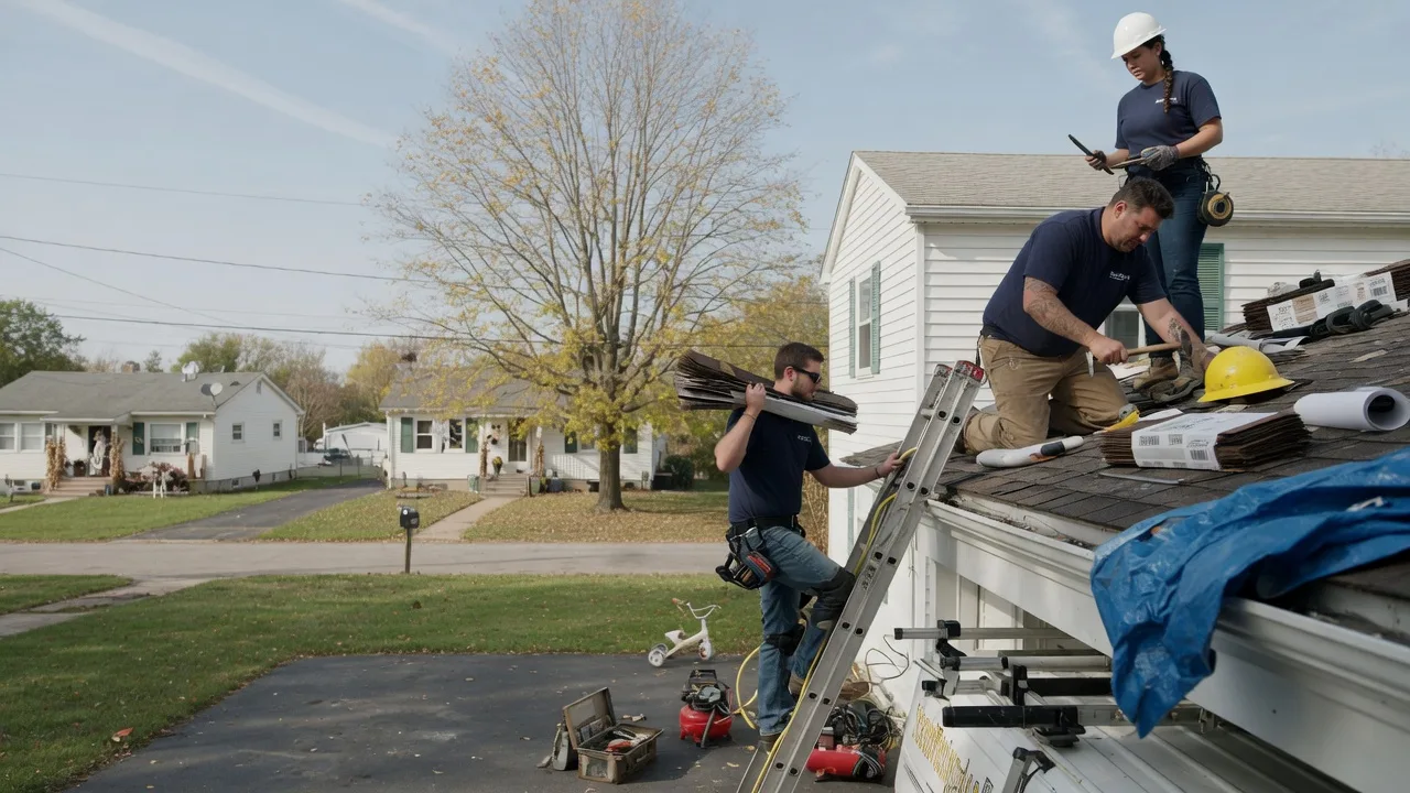 Local Roofing Contractors in Blue Rapids, KS near me